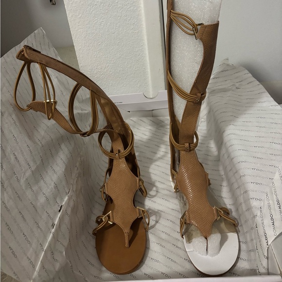 Gladiator Sandals Aldo size 7 1/2 (38) - Picture 1 of 4